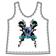 Women's Surf FX Cherub SUP Riders Sporty Racerback Tank