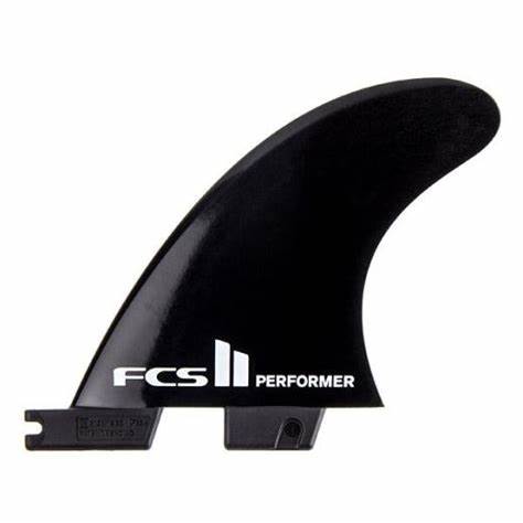 FCS II Carver Black Tri Fin Set Made in Aus